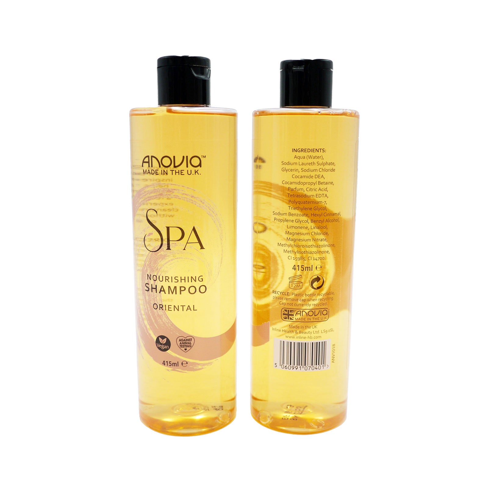 Anovia Spa Nourishing Shampoo Oriental 415ML | High Quality Hair Care Product Online - Product Image Anovia Spa Nourishing Shampoo Oriental 415ML | High Quality Hair Care Product Online - Product Image